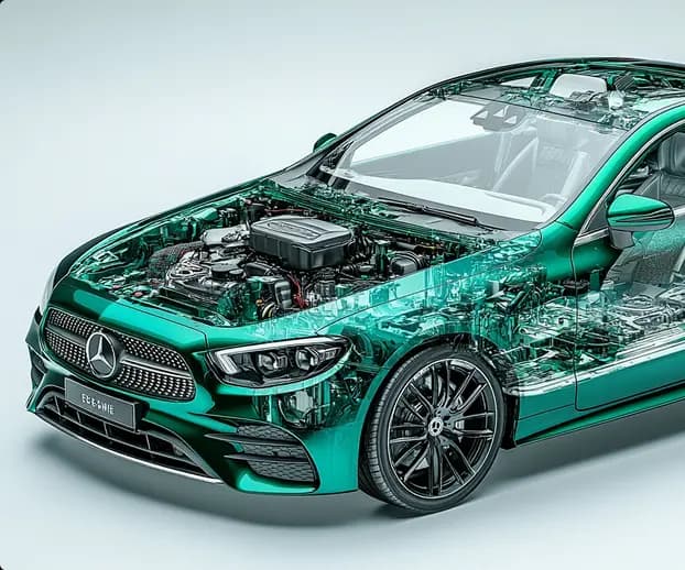 Car illustration for mobility services